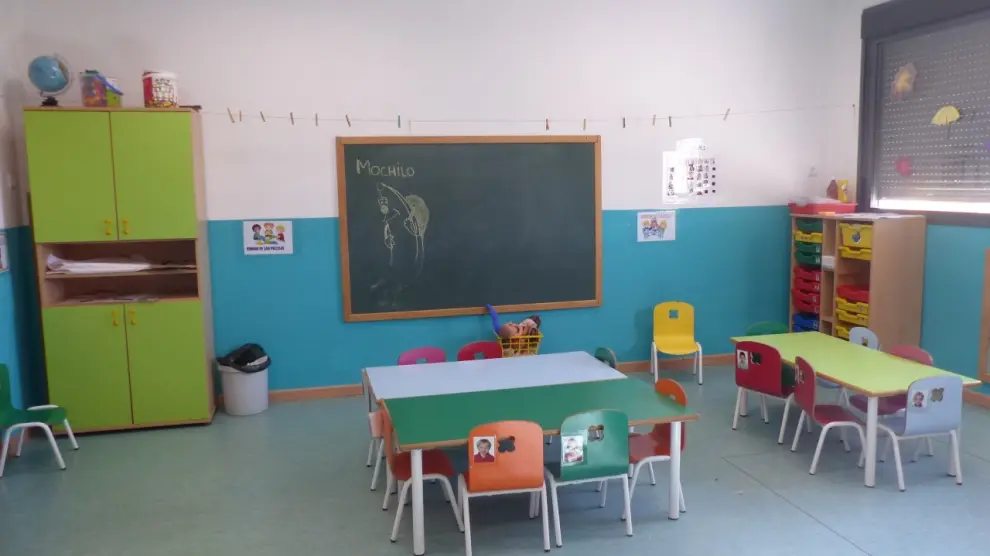 Instalaciones de la escuela infantil Clara Campoamor de Monzón.