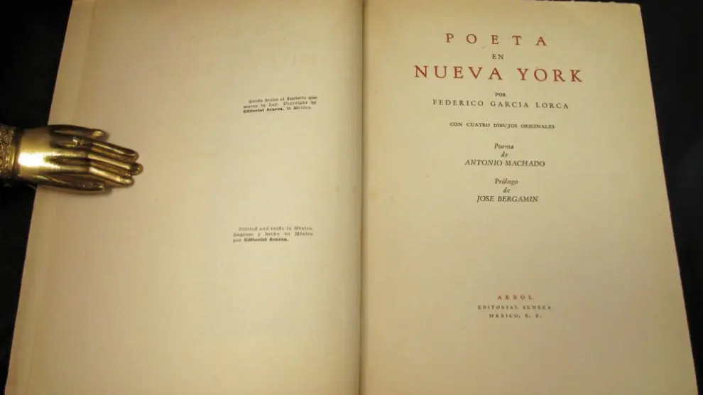 80 años de la publicación de 'Poeta en Nueva York' de Lorca.
