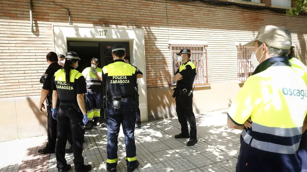 Explosión de gas en Compromiso de Caspe en Zaragoza