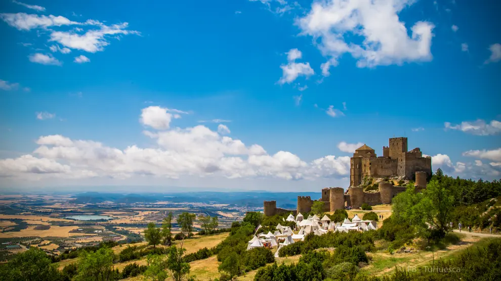El castillo de Loarre, una de las maravillas de la provincia.