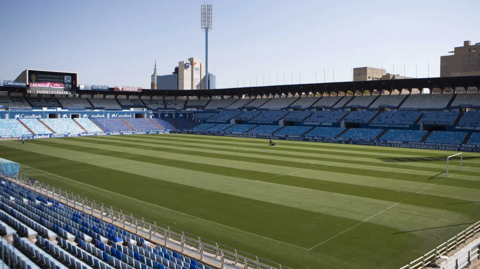 El Real Zaragoza retomará la competición el sábado 13 de junio frente al Alcorcón, a puerta cerrada en el estadio de La Romareda.