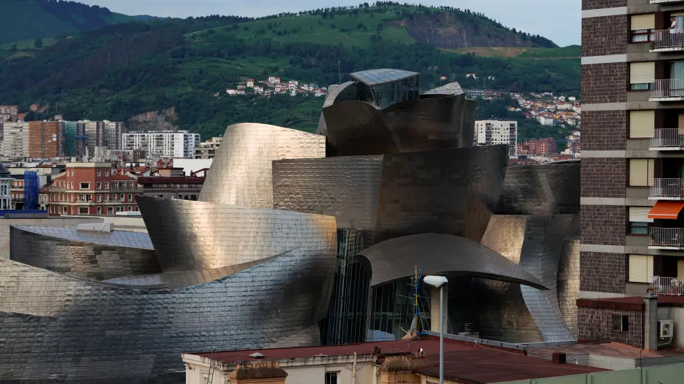 General view of the Guggenheim Museum on the day it reopens its doors following a three-month closure, amid the coronavirus disease (COVID-19) outbreak, in Bilbao