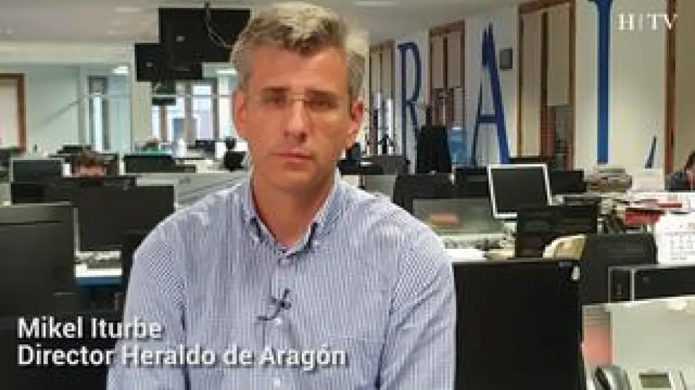 Mikel Iturbe, director de Heraldo de Aragón, analiza la falta de coincidencia entre las cifras de fallecidos dadas por sanidad con las del INE.