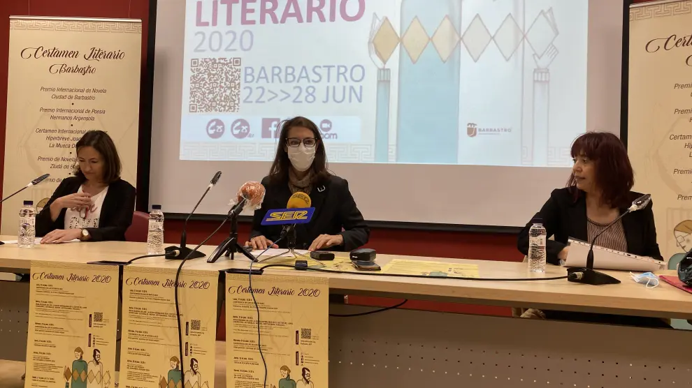 Presentación del certamen literario de Barbastro