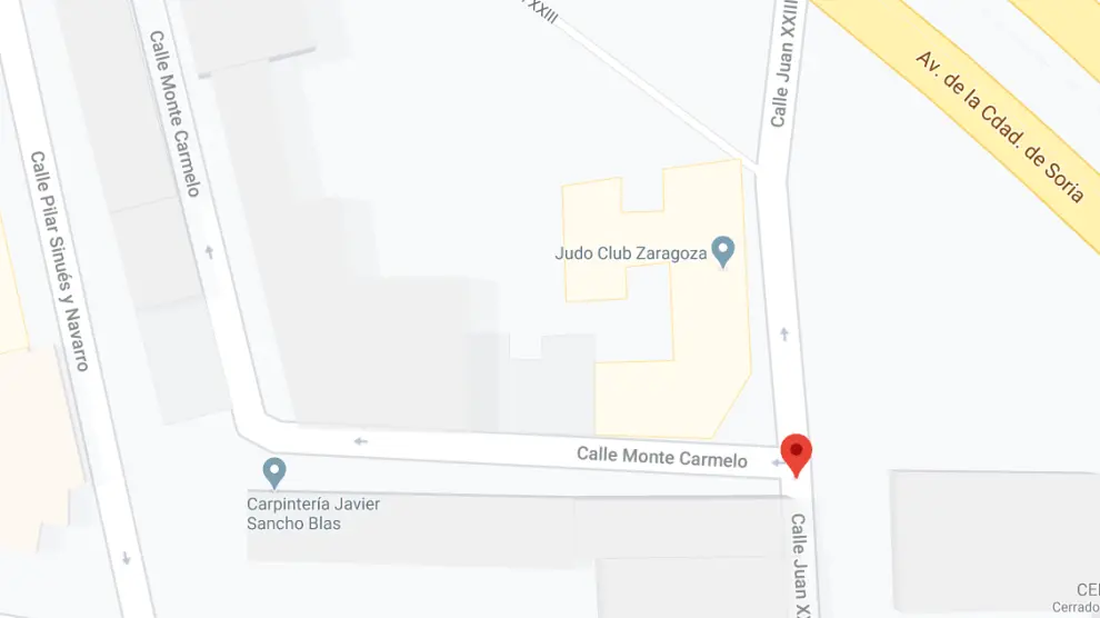 La afección tendrá lugar en la calle Juan XXIII, en el tramo de la calle María Callas, entre las calles Pilar Sinués Navarro y Juan XXIII; y en la calle Monte Carmelo, desde las 08.00 hasta las 14.00.