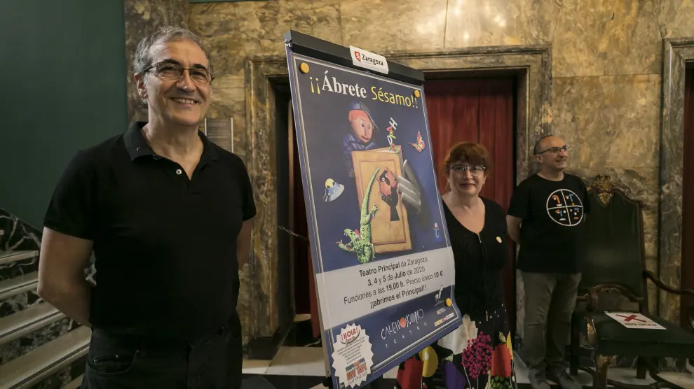 Roberto Barra y Azucena Gimeno, de Caleidoscopio Teatro, reabrírán el Principal.