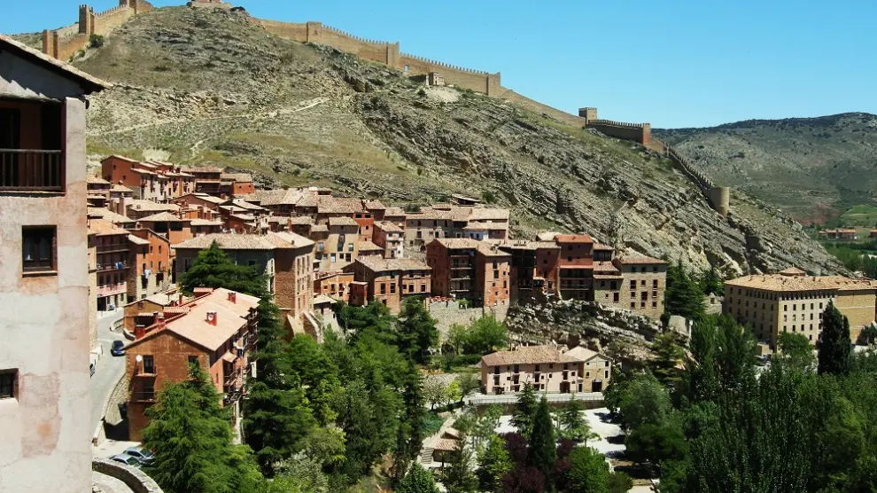 Castillo musulmán de Albarracín.