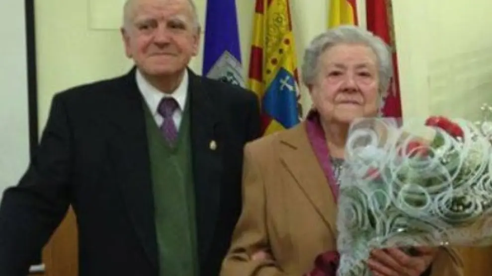 Sienes, junto a su mujer, en una imagen de 2013.