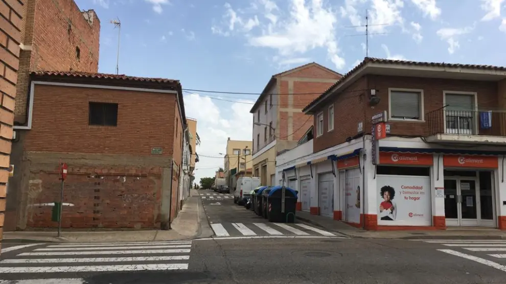 Imagen de la calle Osa Mayor, en el zaragozano barrio de Valdefierro
