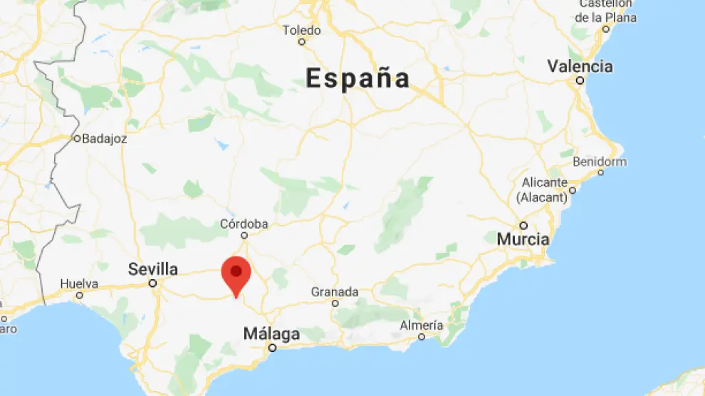 el accidente ha sido en un campo de la localidad de Pedrera, en la Sierra Sur de Sevilla.