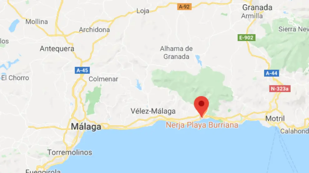 Los hechos tuvieron lugar en un autobús que cubría el trayecto de Málaga capital a la localidad de Nerja.