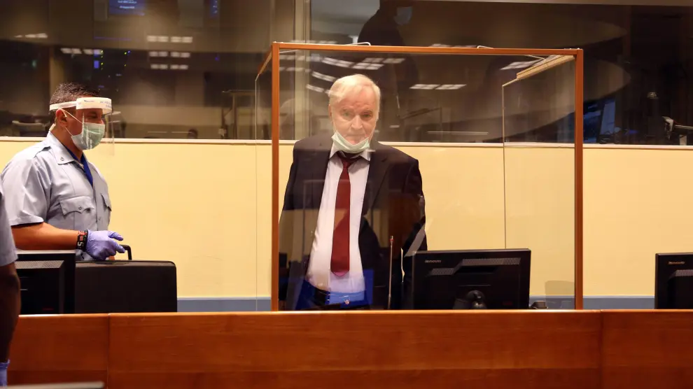 Ratko Mladic ante el tribunal