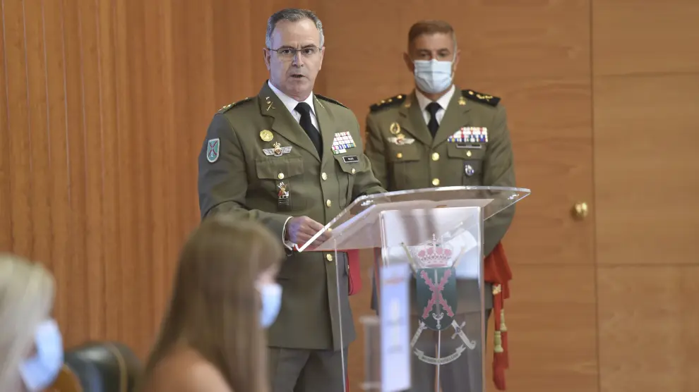 El general Melero asume la jefatura de la División Castillejos, con sede en Huesca