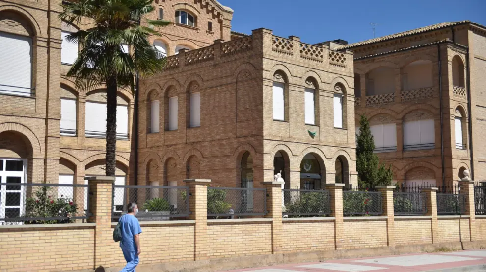 Imagen de la residencia de las Hermanitas de los Ancianos Desamparados de Huesca, donde se ha detectado un brote.