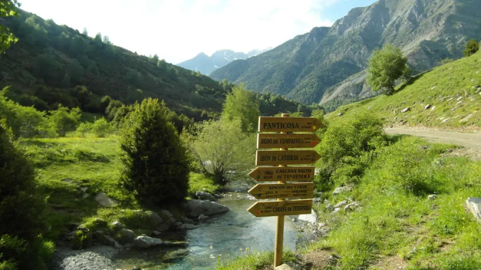 En el valle se pueden recorrer seis rutas señalizadas