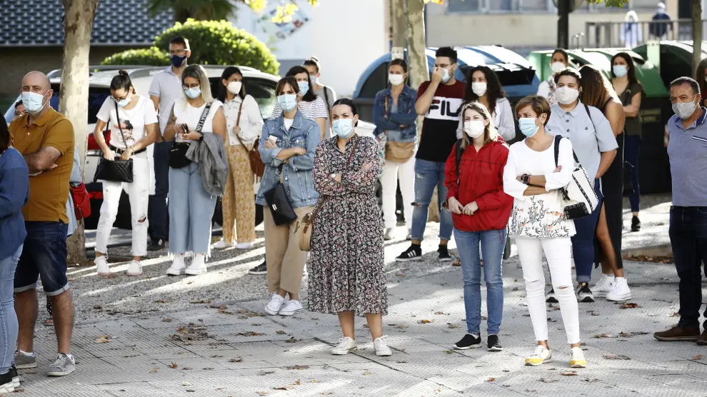 Oposiciones de Salud en Zaragoza pospuestas por la pandemia.