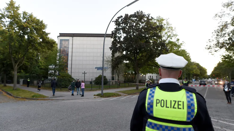 Anti-Semitic attack at Hamburg synagogue