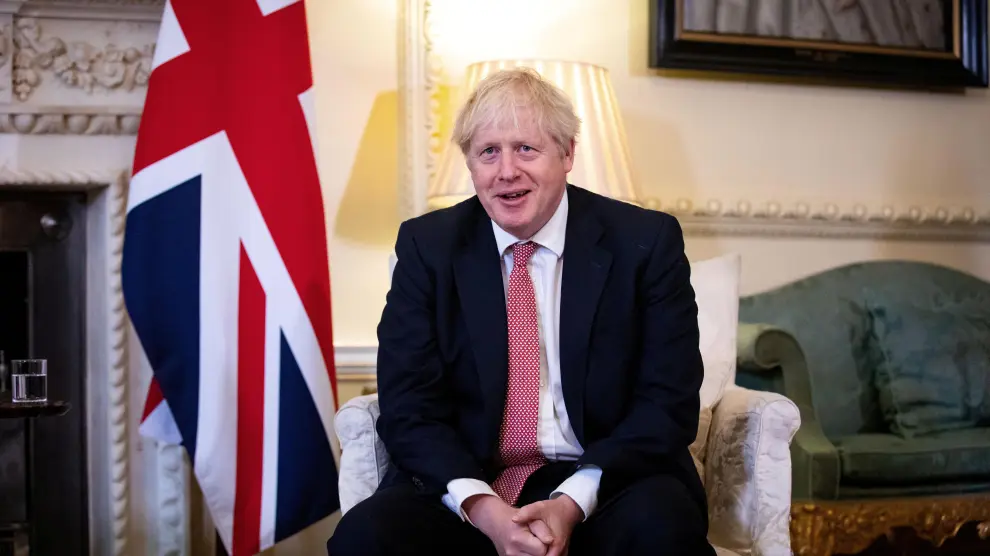 El primer ministro británico, Boris Johnson, el viernes en Londres.