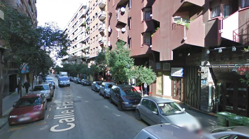 La calle de Francisco de Vitoria en una imagen de archivo.