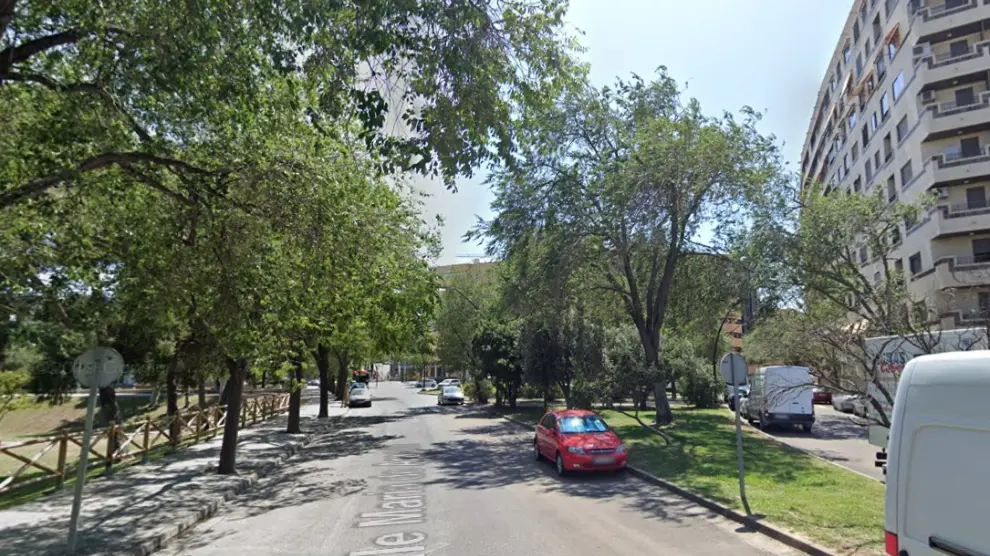 Una imagen de la calle María de Aragón.