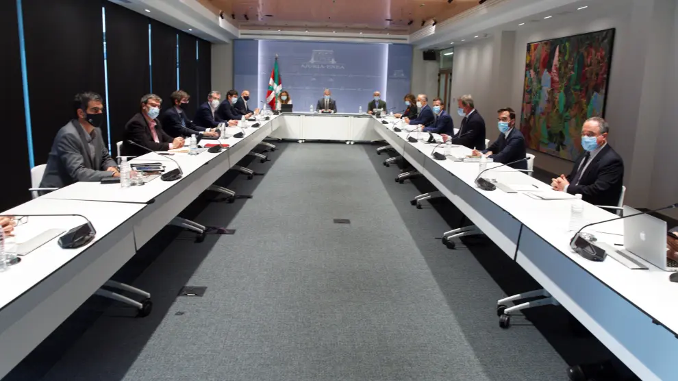 El lehendakari, Iñigo Urkullu, preside este sábado la reunión del comité asesor del Plan de Protección Civil de Euskadi.