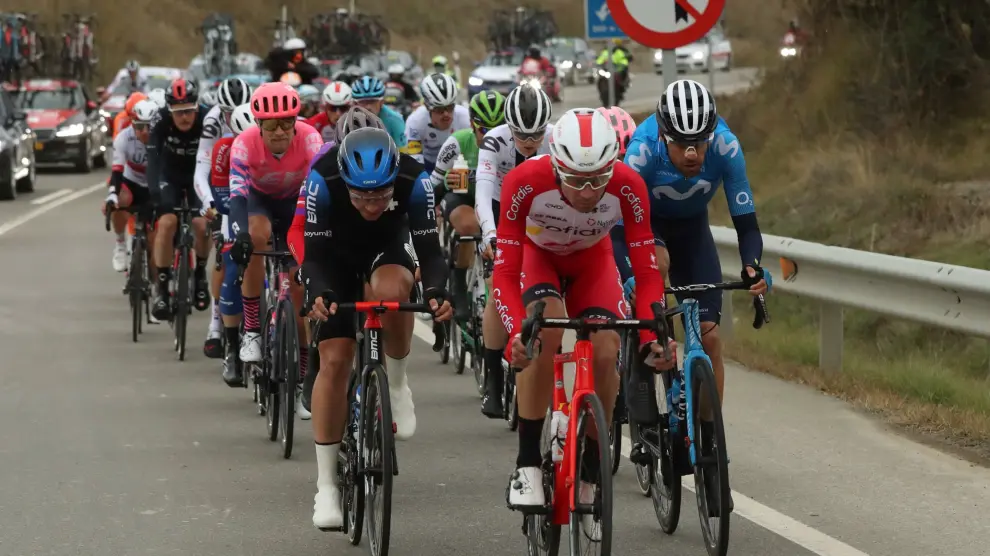 Foto de la sexta etapa de la Vuelta a España entre Biescas y Formigal.
