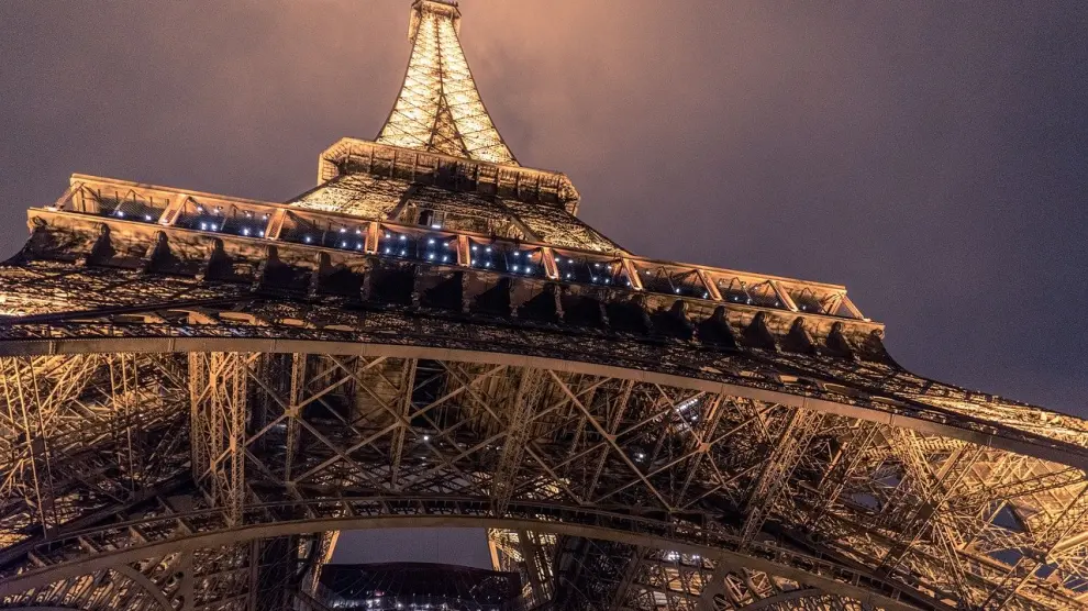 Foto de archivo de la Torre Eiffel