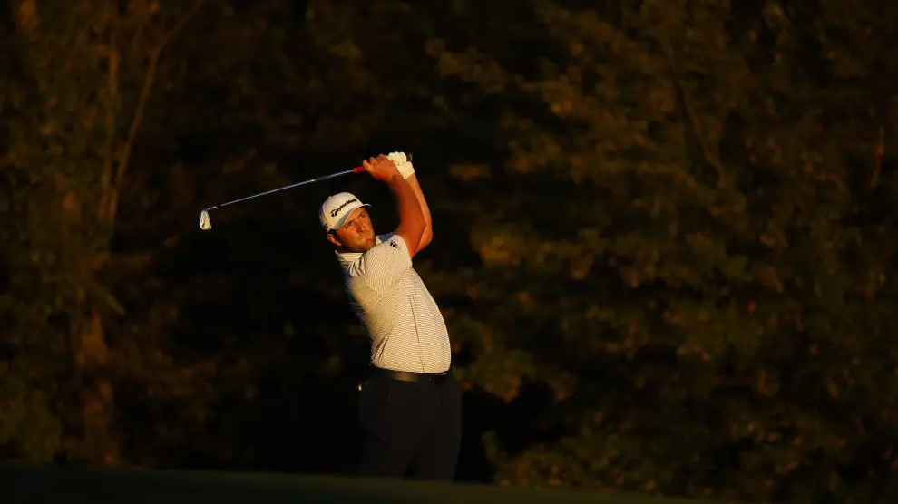 Jon Rahm, golfista español, en el Masters de Augusta en Estados Unidos.