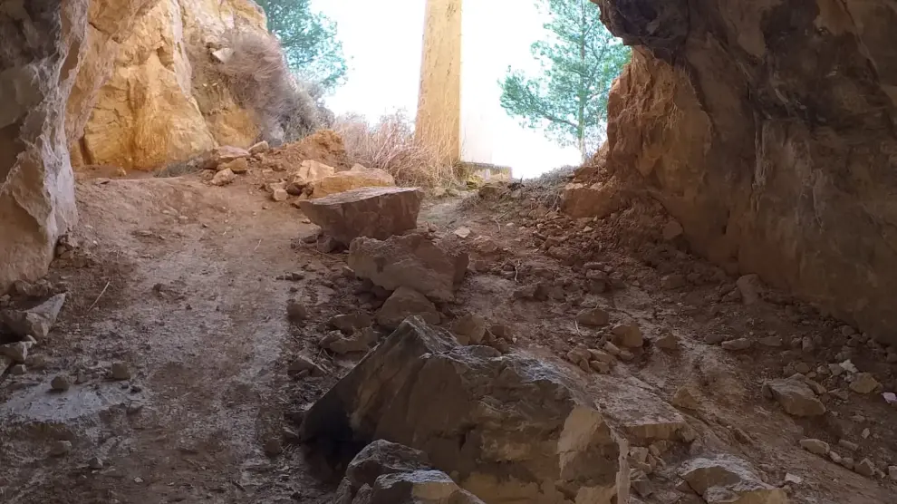 "Cueva de las tres puertas", un yacimiento paleontológico a las puertas de Teruel.