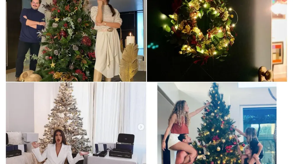 La Navidad ya ha llegado a casa de los famosos: así han decorado su árbol