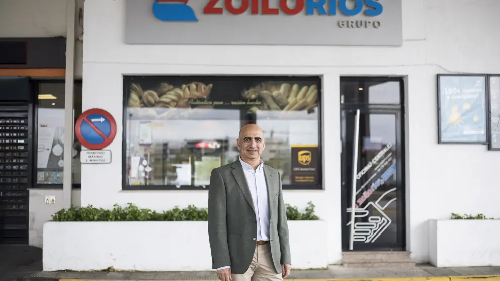 Zoilo Rios, frente a la estación de servicio del Portazgo