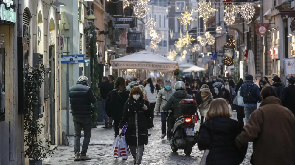 Christmas shopping in Rome