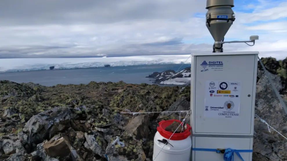 La Universidad de Zaragoza vuelve a la Antártida para analizar la calidad del aire
