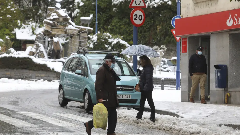 Nieve en el Valle de Tena