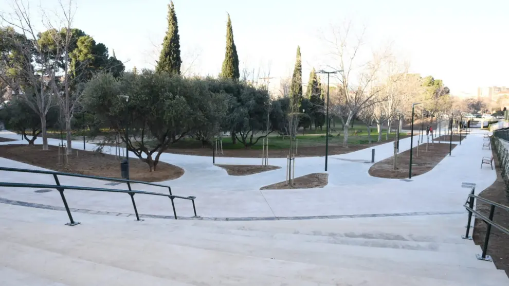 Reapertura del parque Torre Ramona en Zaragoza
