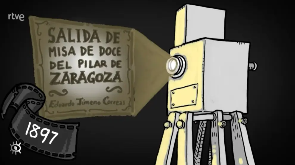 Fotograma del vídeo de Morales de los Ríos, emitido en los Premios Forqué.