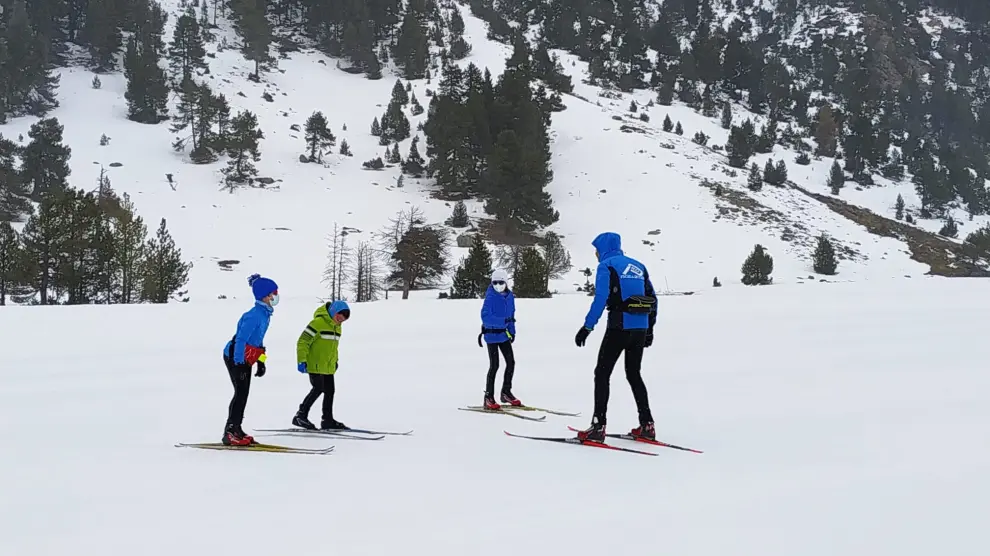 El Servicio Comarcal de Deportes de Ribagorza inicia la campaña de esquí de fondo