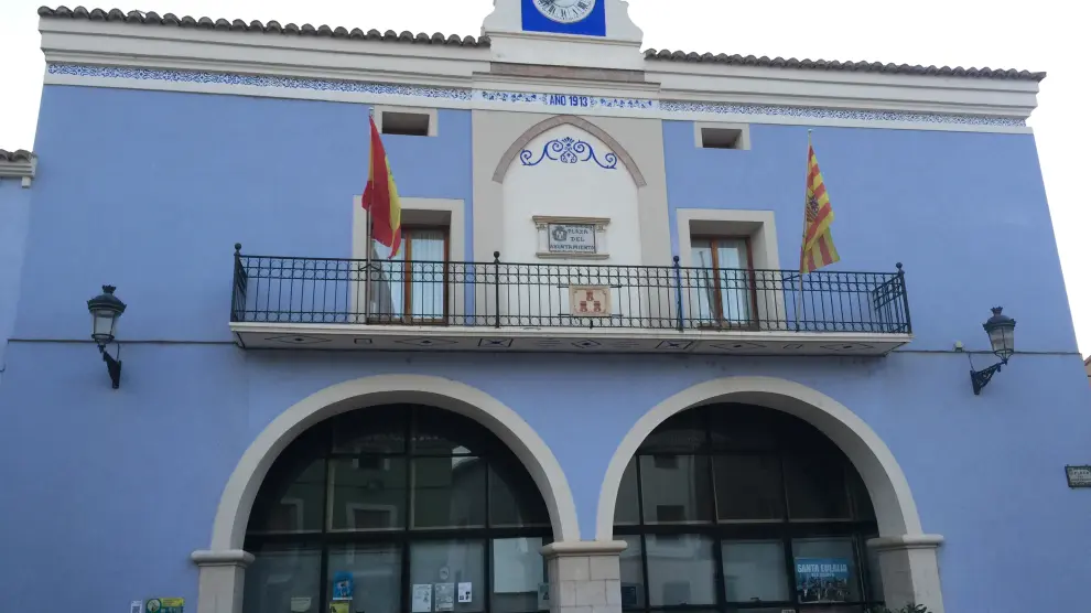 El Ayuntamiento de Santa Eulalia.