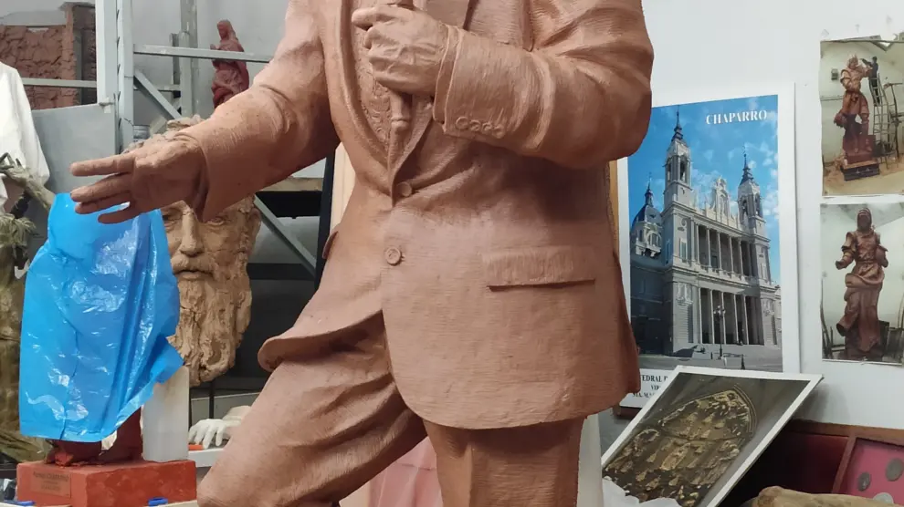 La estatua que Málaga va a erigir al humorista Chiquito de la Calzada.