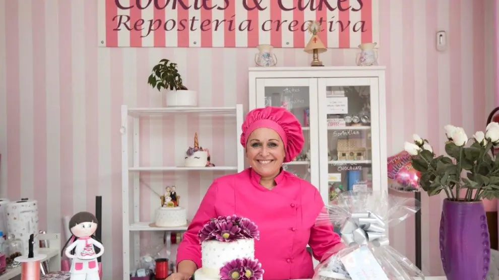 Beatriz Lasierra dejó su trabajo para embarcarse en Cookies and Cakes Coffee.