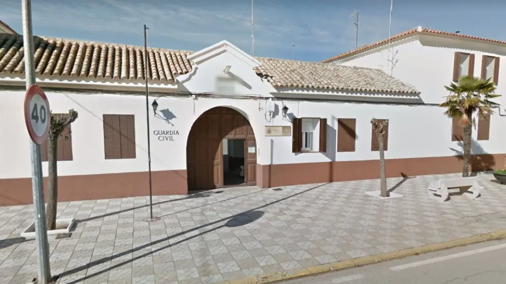 Puesto de la Guardia Civil de Villafranca de los Caballeros, en Toledo.