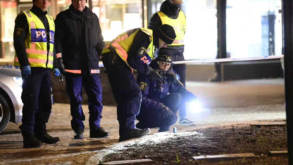 Eight injured in a suspected terror attack in southern Sweden