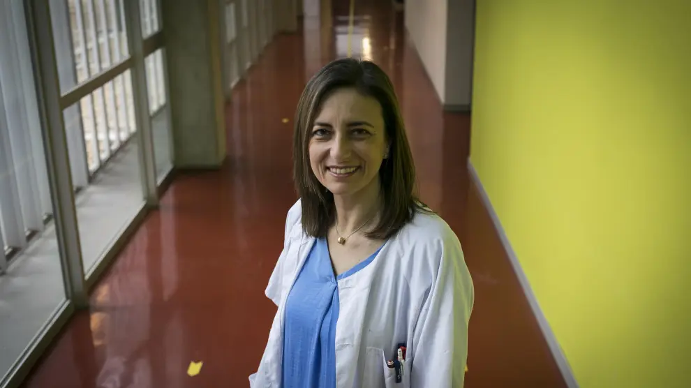 Olga Abián, investigadora del Instituto Aragonés de  Ciencias de la Salud.