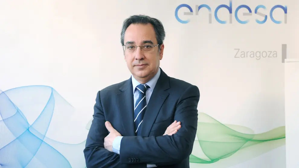 Ignacio Montaner, director general de Endesa en Aragón.