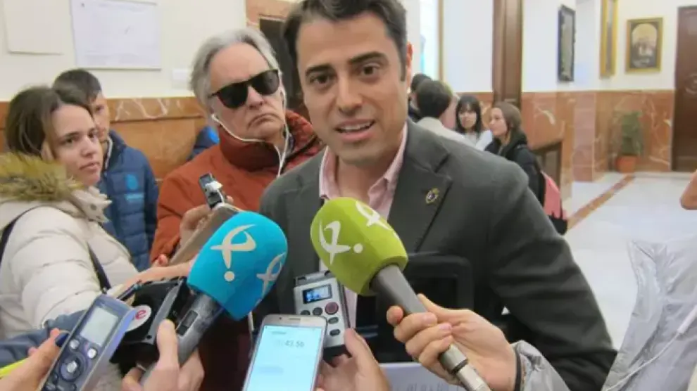 Imagen de archivo del exconcejal de Vox en el Ayuntamiento de Badajoz Alejandro Vélez.