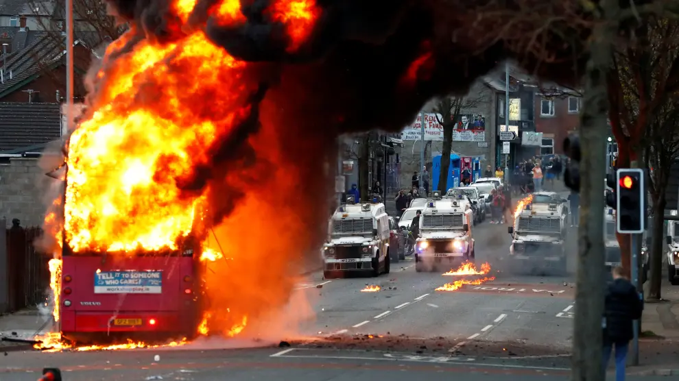 Disturbios en Belfast
