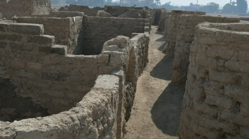 La gran ciudad perdida hallada en Egipto