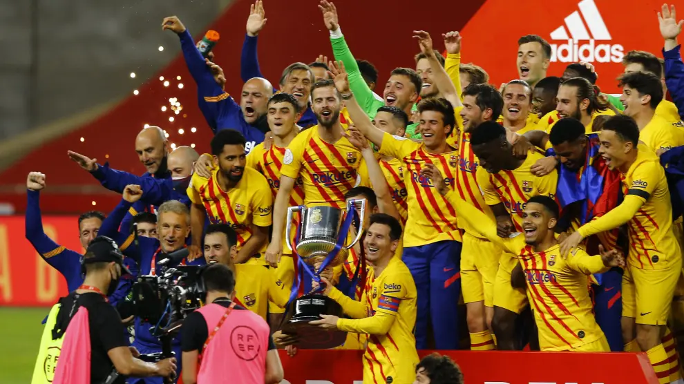 Copa del Rey - 2020/21 Final - FC Barcelona v Athletic Bilbao