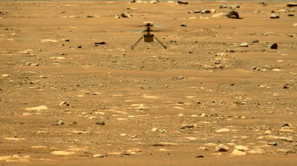 Foto de la Nasa de Marte.
