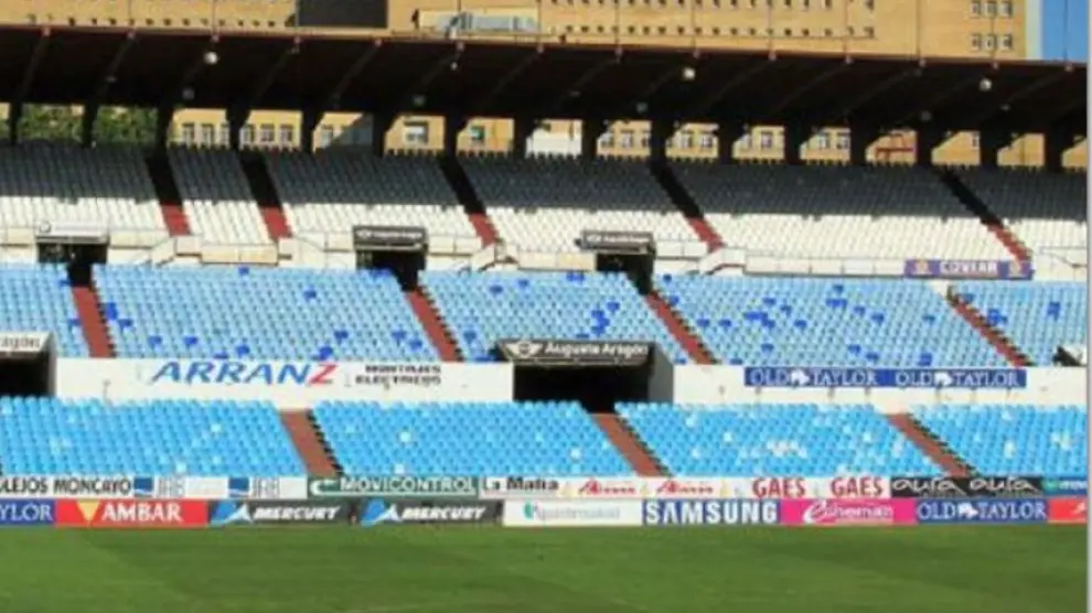 Estadio de La Romareda.